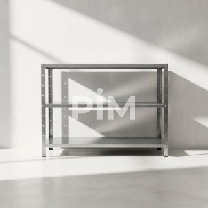 3 Polkalı Metal Rəf