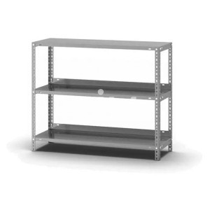 3 Polkalı Metal Rəf