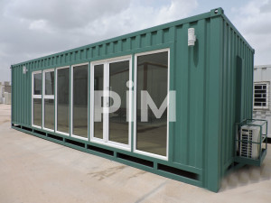 Prefabrik (Modul Tipli) Tikililər: Insaat ve Ofis konteynerleri