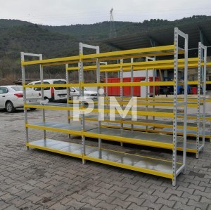 5 Polkalı Metal Rəf
